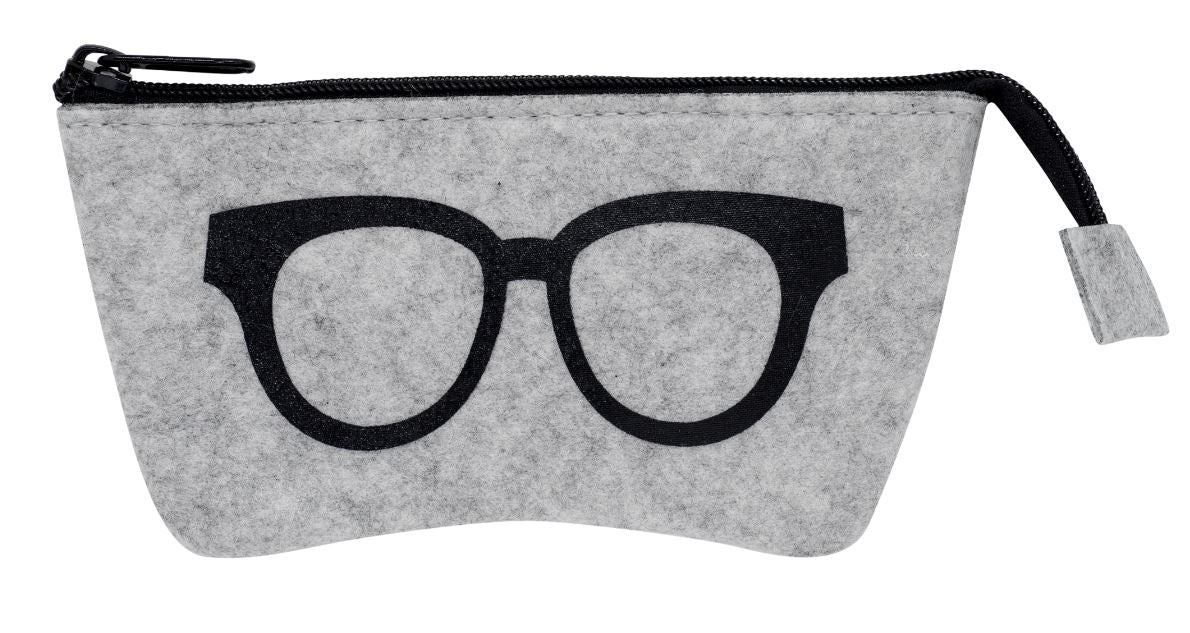 Eyeglasses Logo Pouch